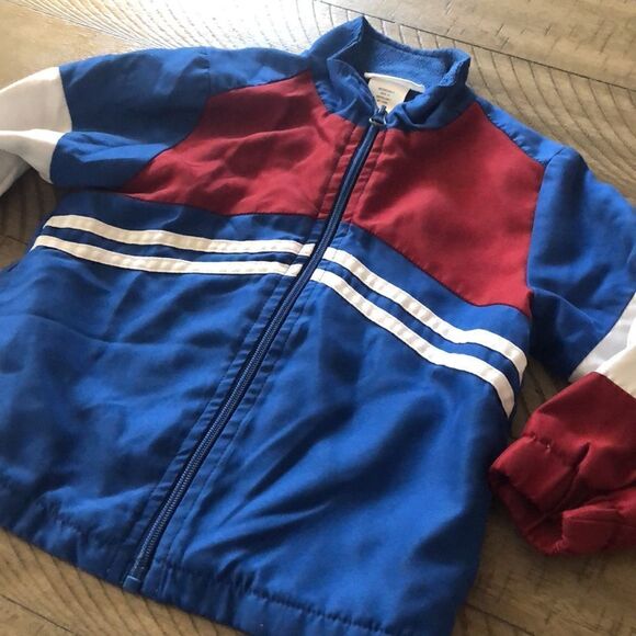 Classic Fleecelined ⛵️ Windbreaker 2 pockets Zip up. Soft! - Picture 6 of 17